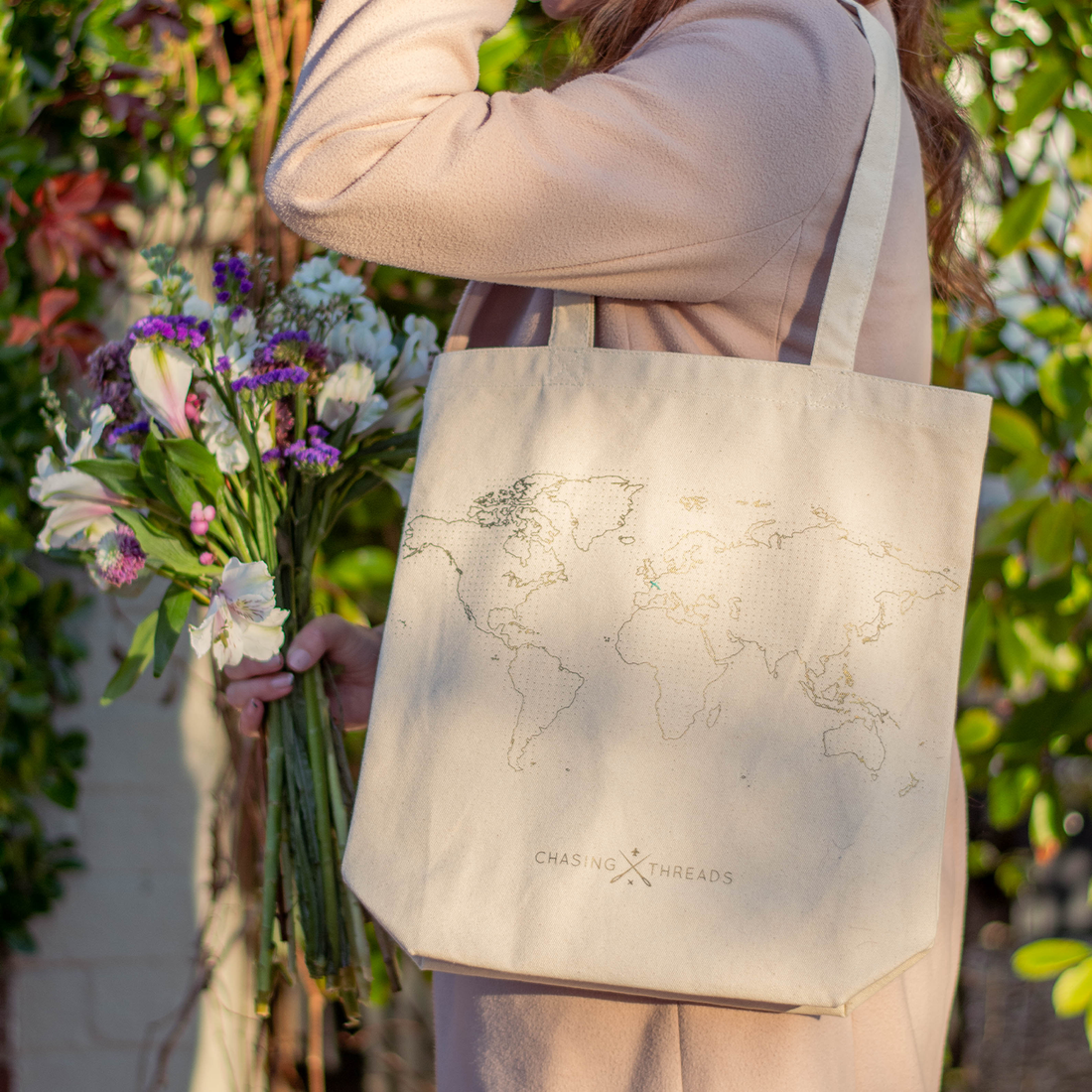 Tote Bag Stitching Kit - Natural