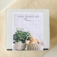 April Basket Kit, Ivory