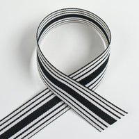Outrigger Black Grosgrain Ribbon - 7/8" - 10 yds