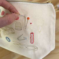 Zip Pouch Stitching Kit