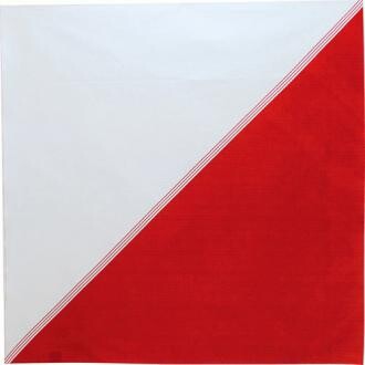 Red & White Furoshiki Wrapping Cloth - 27-1/2"
