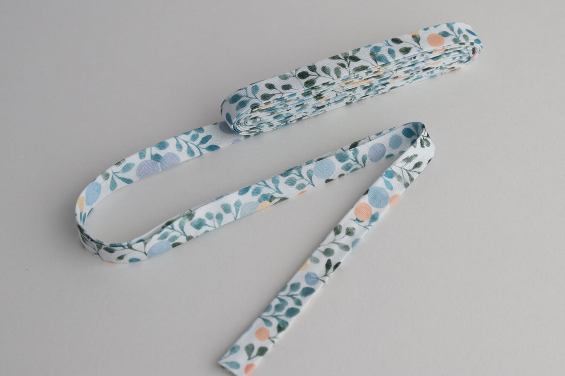 Double Fold Bias Tape 1/2" - Bubble