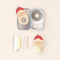 Pom Pom Santa Ornament Kit