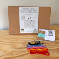 Craft Tools Tote Embroidery Kit