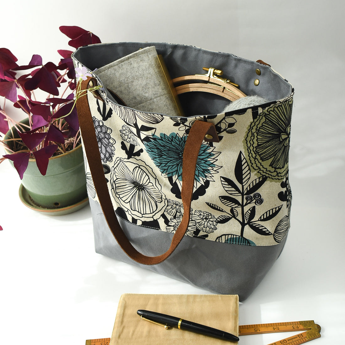 Tarja Tote, Scandi Floral