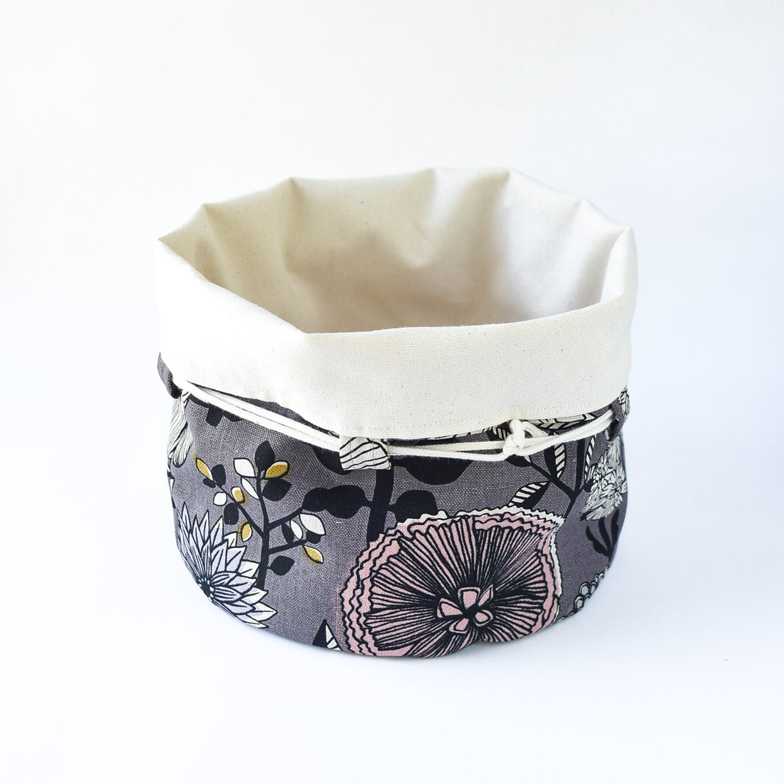 Asa Bucket Bag, Scandi Floral Gray