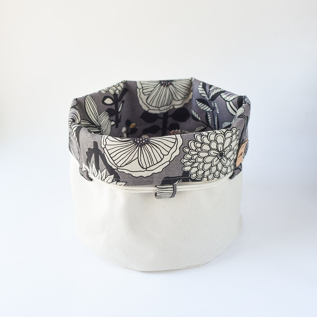 Asa Bucket Bag, Scandi Floral Gray