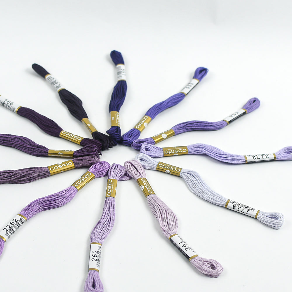 Embroidery Thread Pack - Lavender