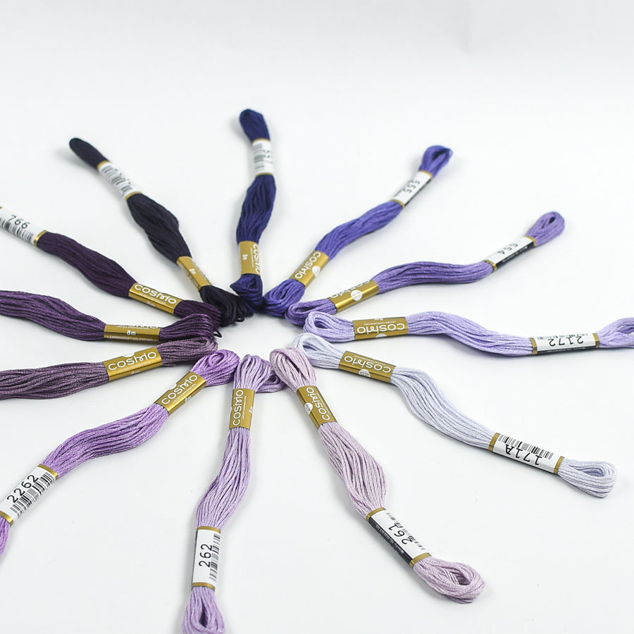 Embroidery Thread Pack - Lavender