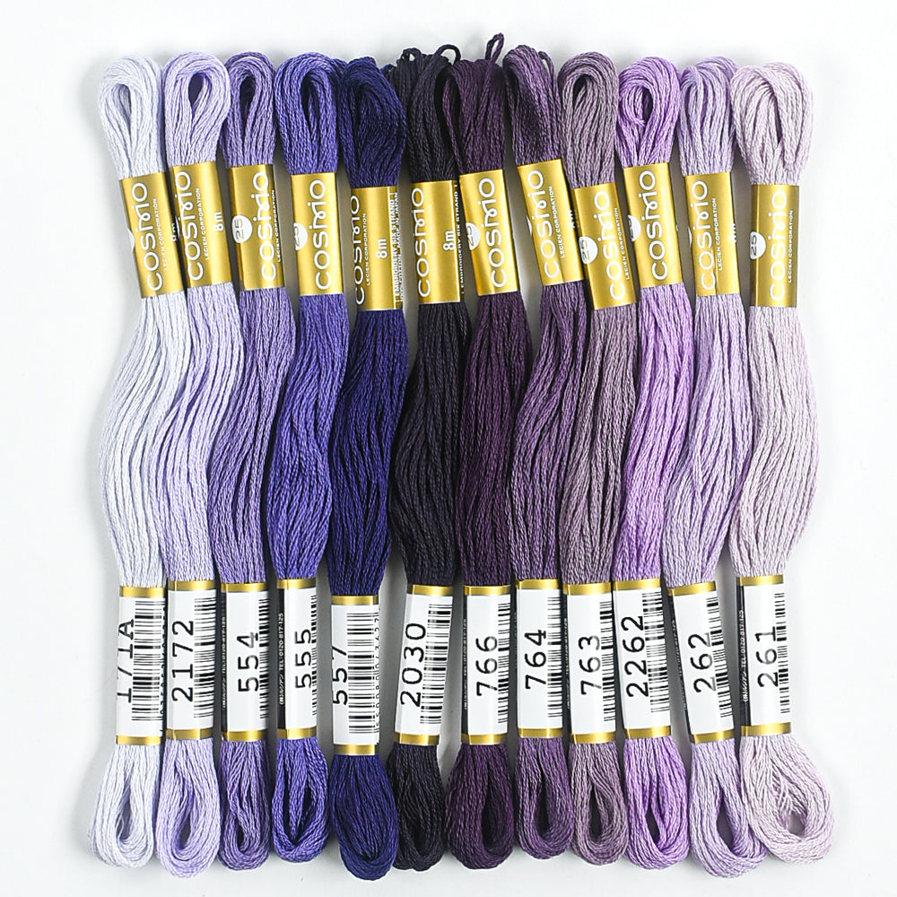 Embroidery Thread Pack - Lavender