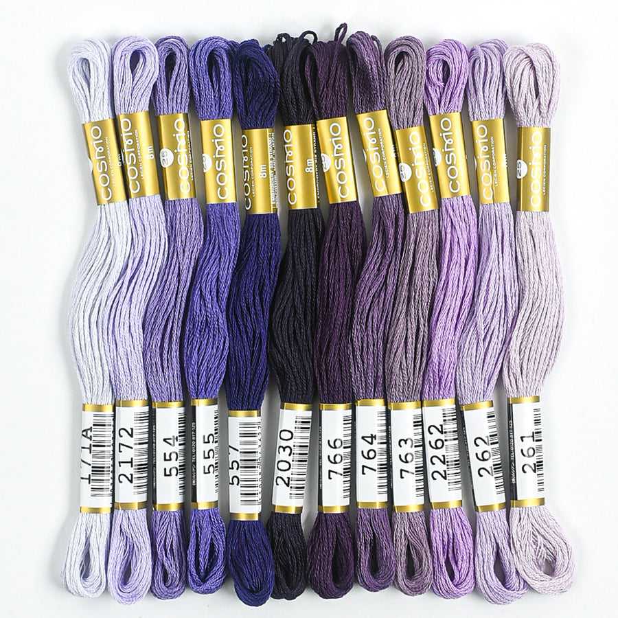 Embroidery Thread Pack - Lavender