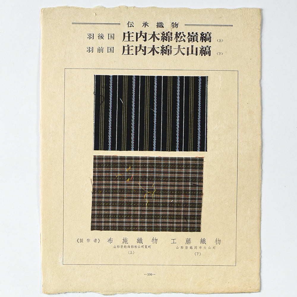 Traditional Japanese Textile Plate No. 106