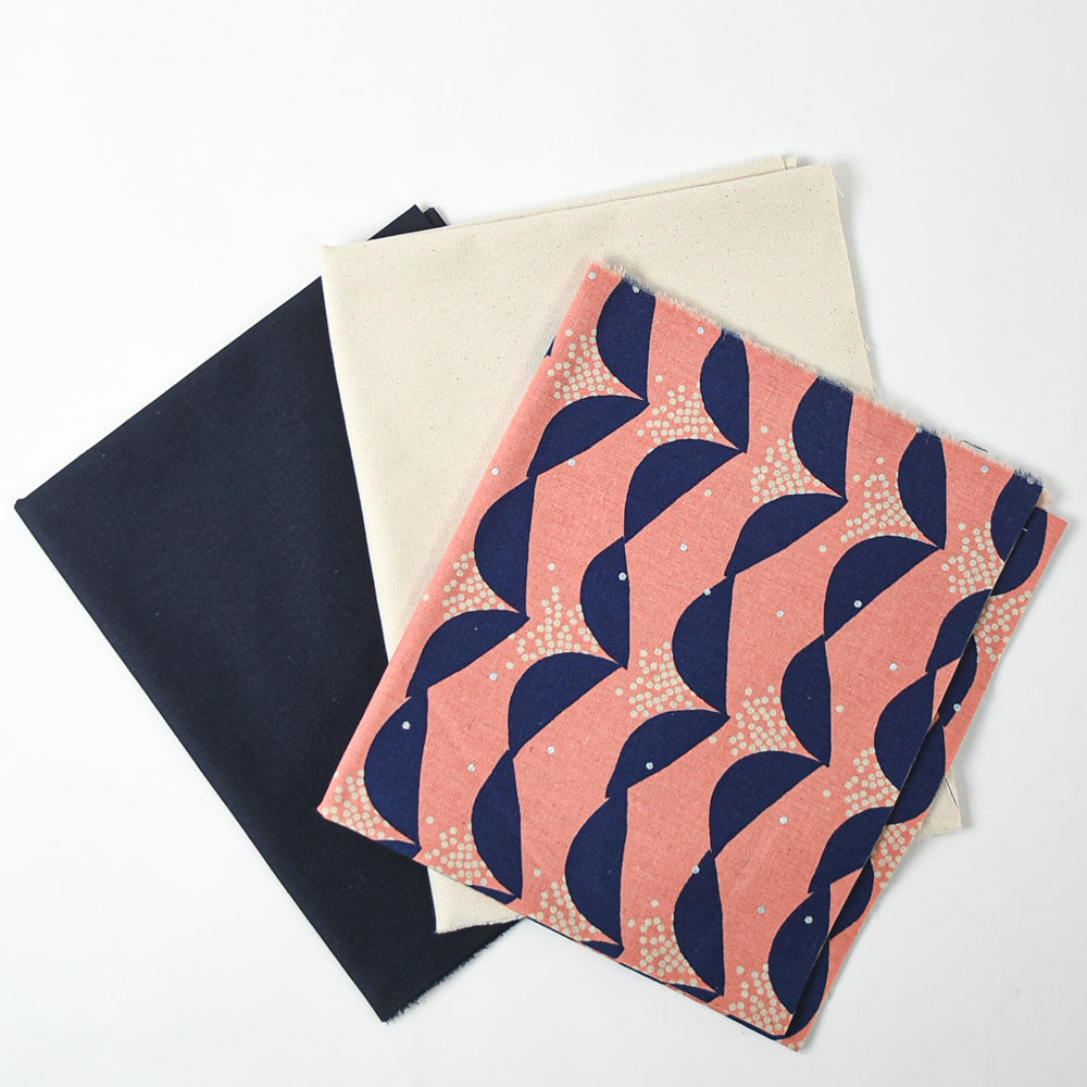 Canvas Half-Yard Bundle, Pink & Blue Wings