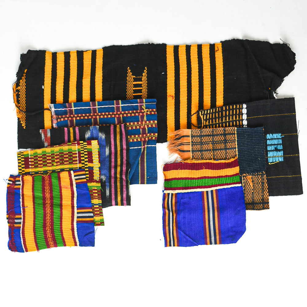 West African Woven Textile Remnants