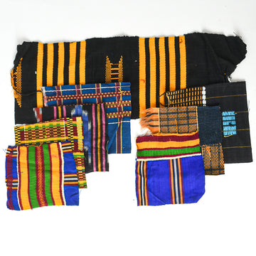 West African Woven Textile Remnants
