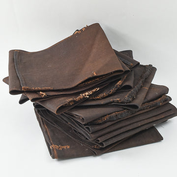 Vintage Sakabukuro - Dark Tannins, Moderately Mended