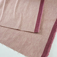 Yarn-Dyed Organic Cotton Chambray – Rosewood 1 yd