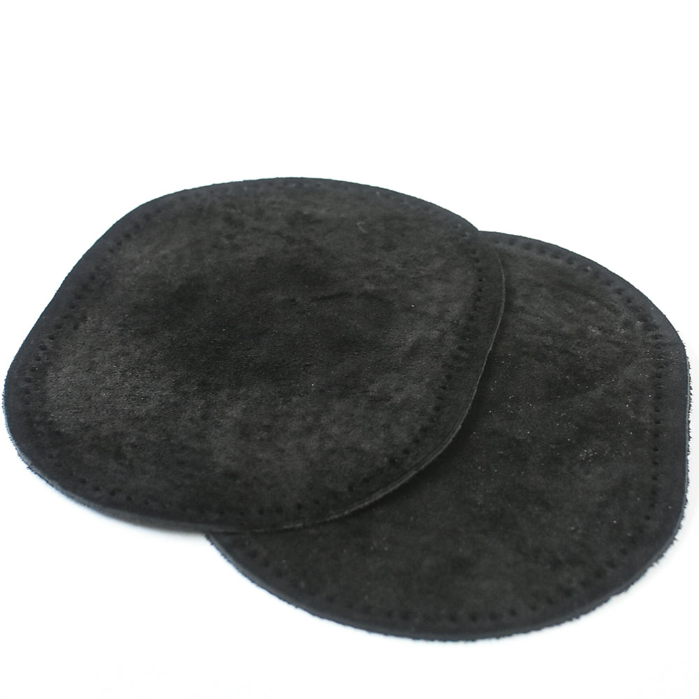 Suede Elbow Patches- Black