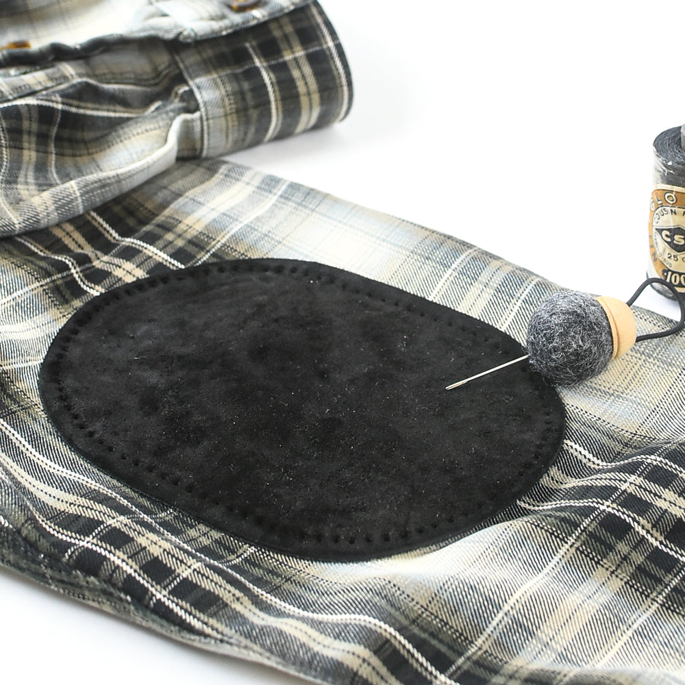 Suede Elbow Patch - Brown