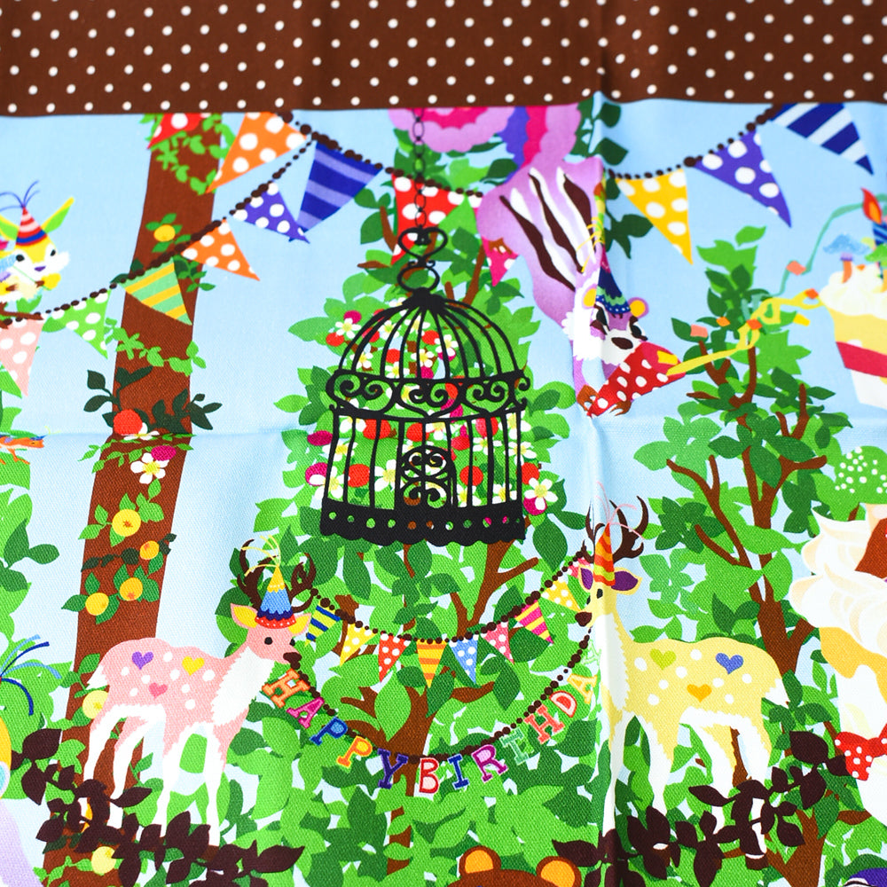 Forest Party Fabric Panel