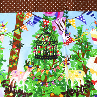 Forest Party Fabric Panel