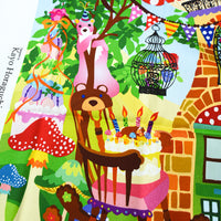 Forest Party Fabric Panel