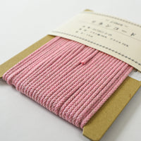 Linen Blend Cord - Pink