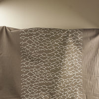 Persimmon Tannin-Dyed Cotton Kasuri – Ryukyu-Style Motif