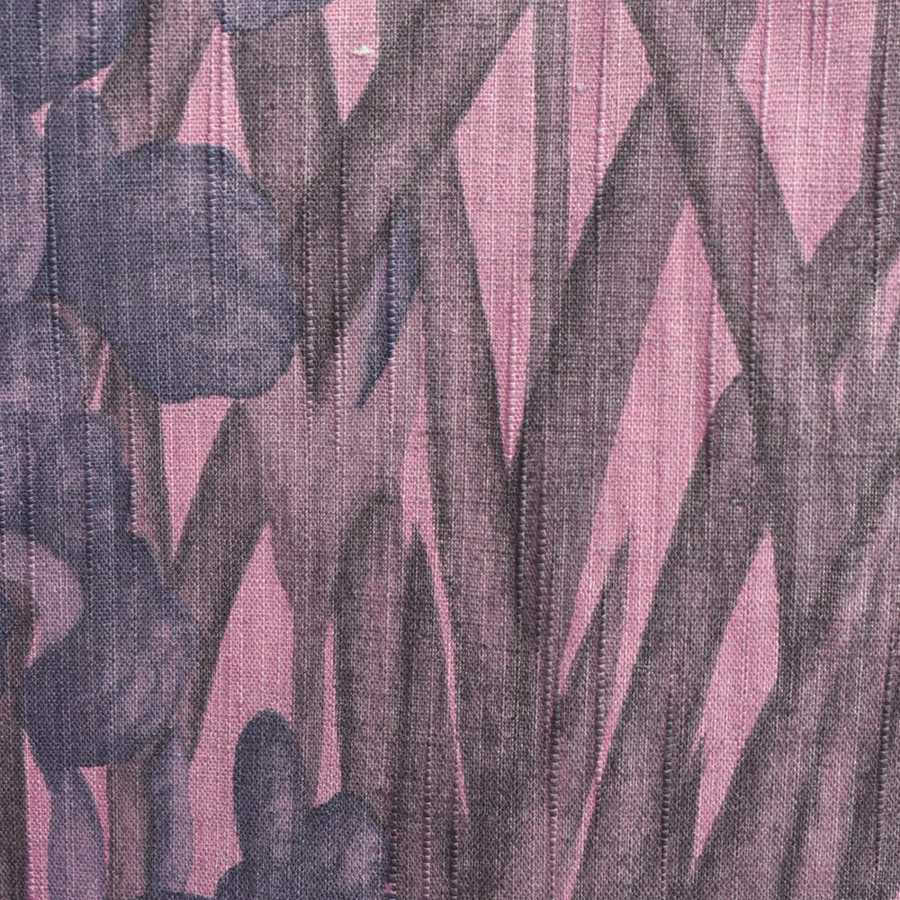 Botanically-Dyed Panel – Indigo Iris Garden