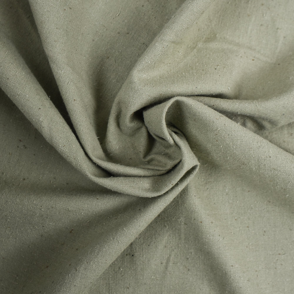 Artist-Signed Origami Crane Cotton Panel – Sage Green