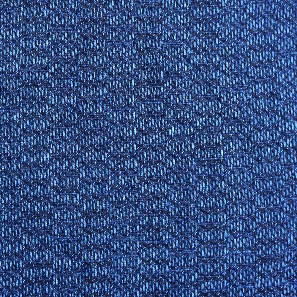 Indigo-Dyed Maya Check Slub Cotton