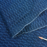 Indigo-Dyed Maya Check Slub Cotton