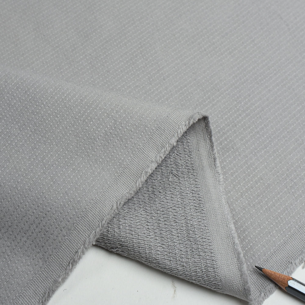 Jacquard Cotton, Light Gray