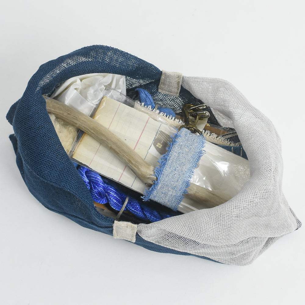 Slow Stitching Set - Indigo & Driftwood