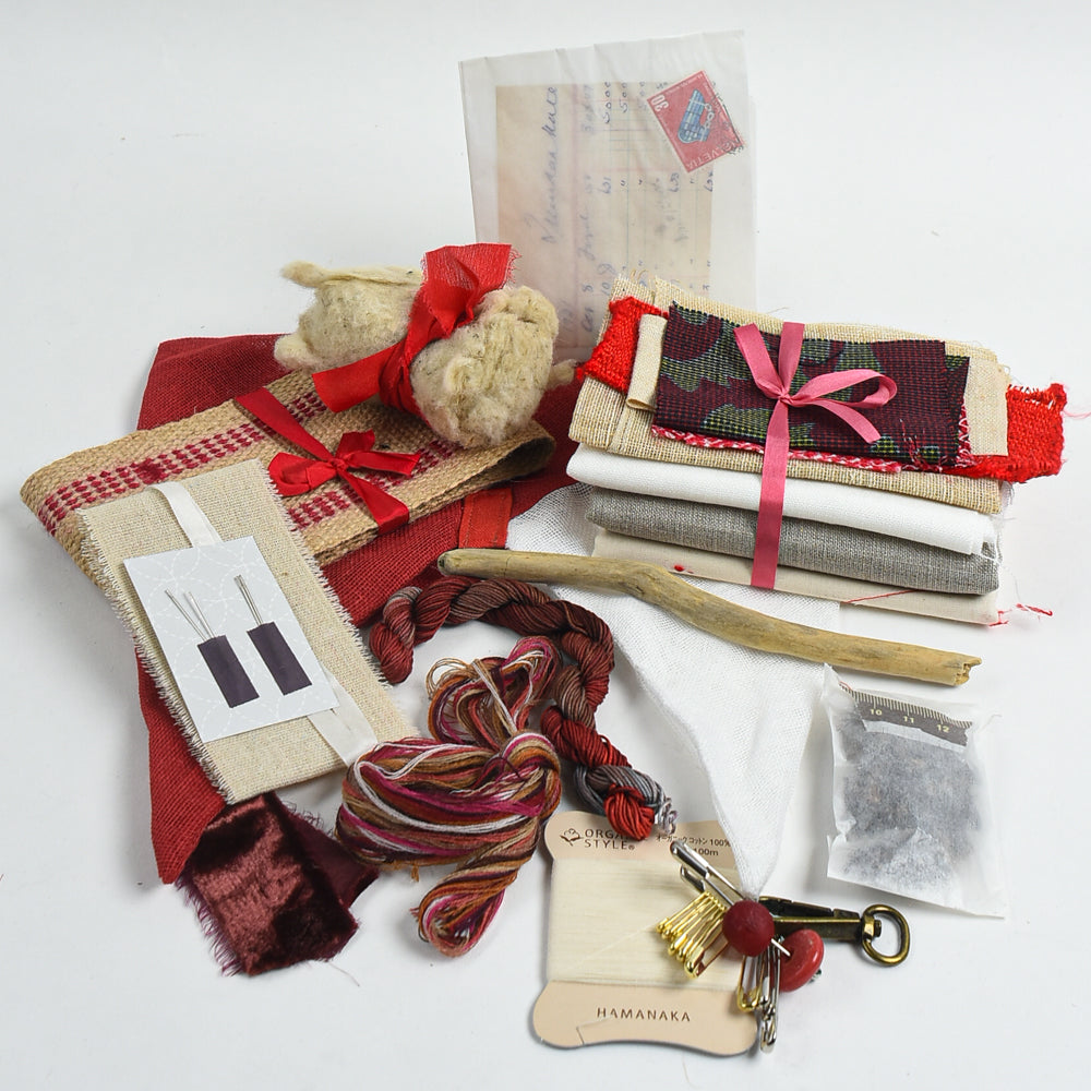 Slow Stitching Set - Crimson & Clove