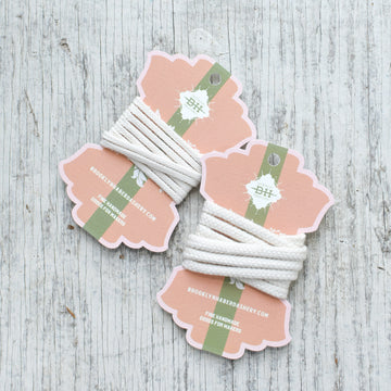 Organic Cotton Cord, Natural white