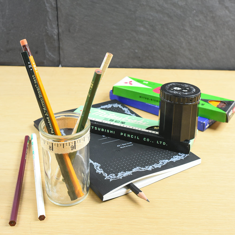 Vintage Japanese Deadstock Pencil Set – Set of 6