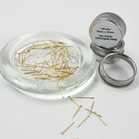 24k Gold Appliqué Pins