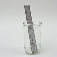 Straight Edge Metal Ruler - Inches/Metric - 6" X 3/4"