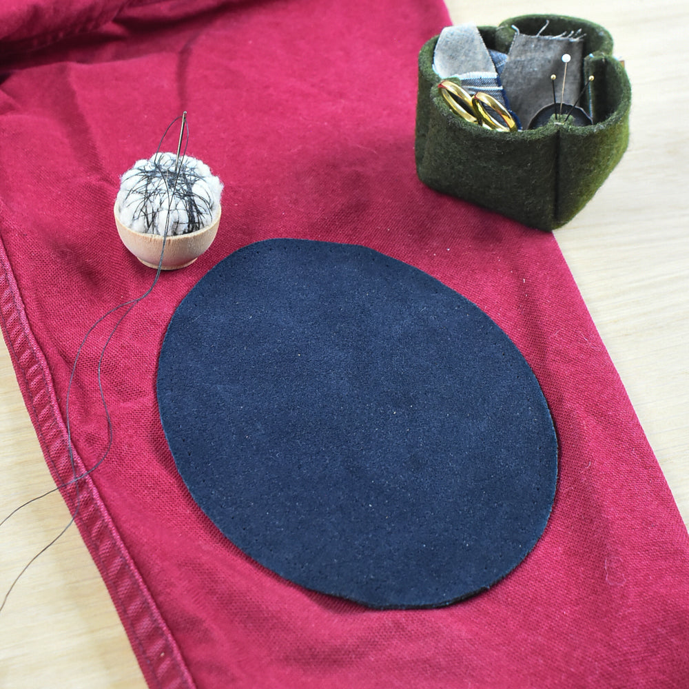 Suede Elbow Patches - Dark Brown