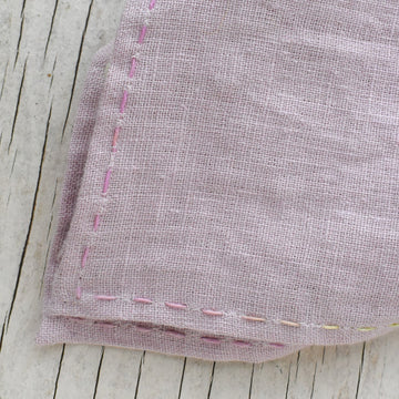 Linen Bandana, Petrova Pink