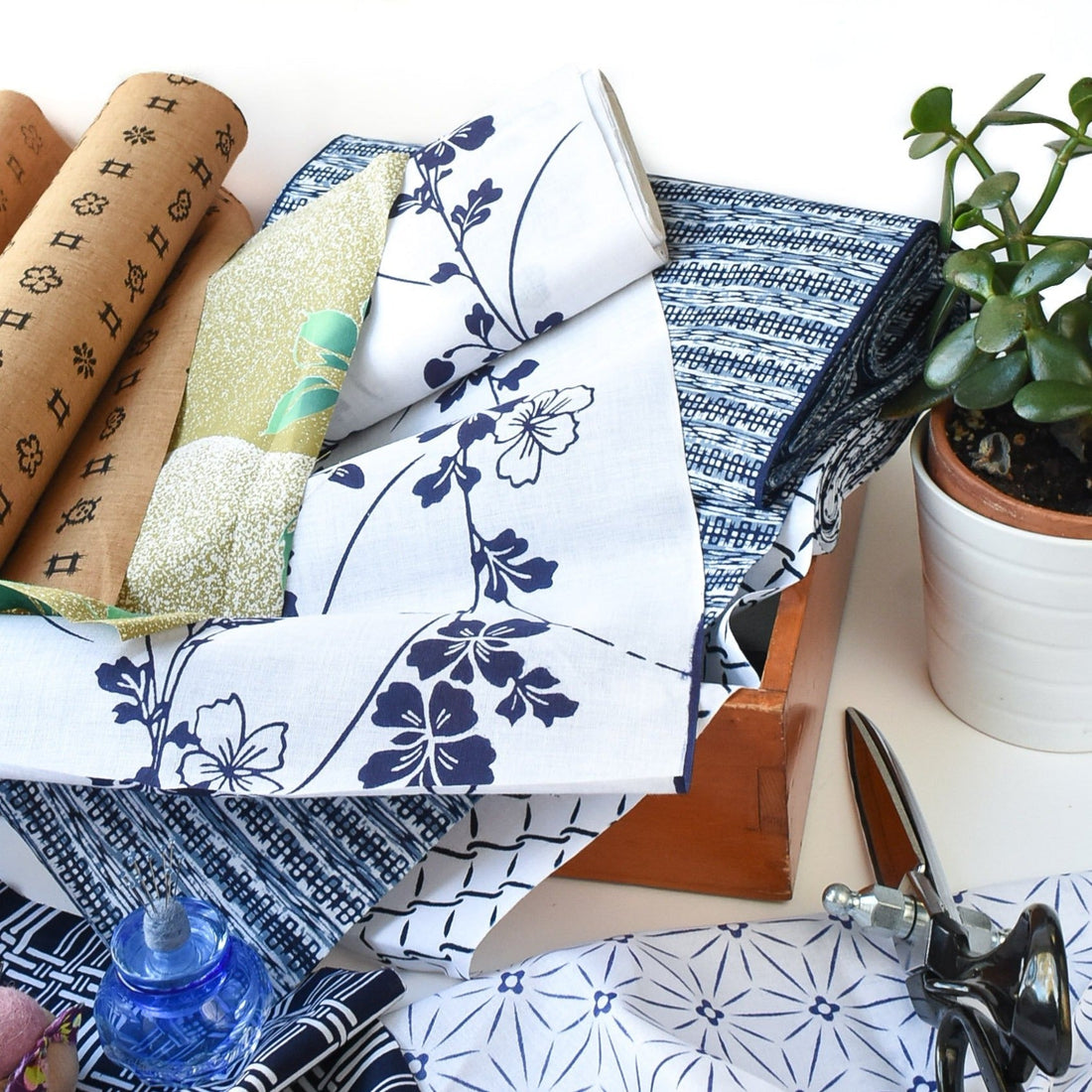 Yukata Cotton Fabric 1