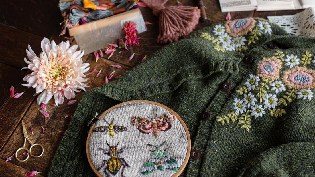 Embroidery on Knits by Judit Gummlich – Brooklyn Haberdashery