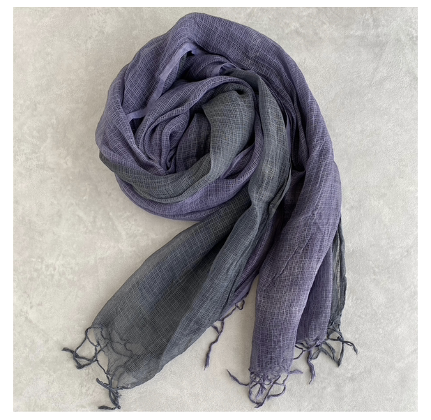 Natural Dye Scarf Kit - Logwood