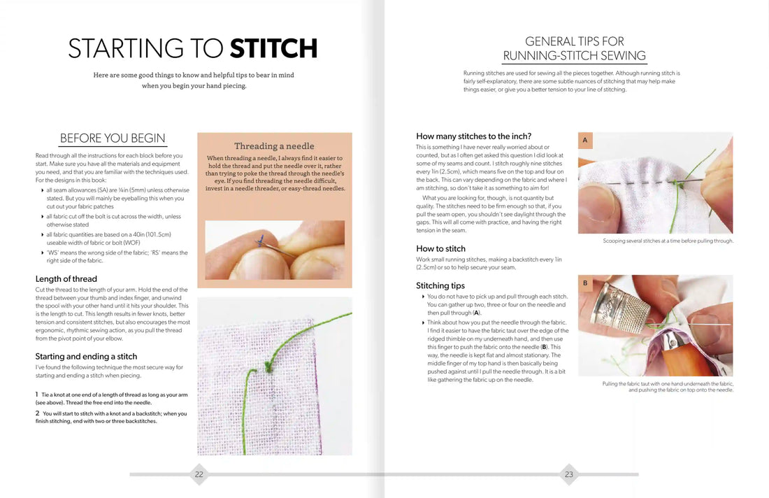 Hand-Stitched Quilts by Carolyn Forster