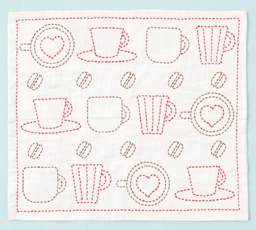 Coffee Sashiko Kit