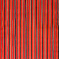 Vintage Japanese Wool Blend Stripe -1/2 yd - Red