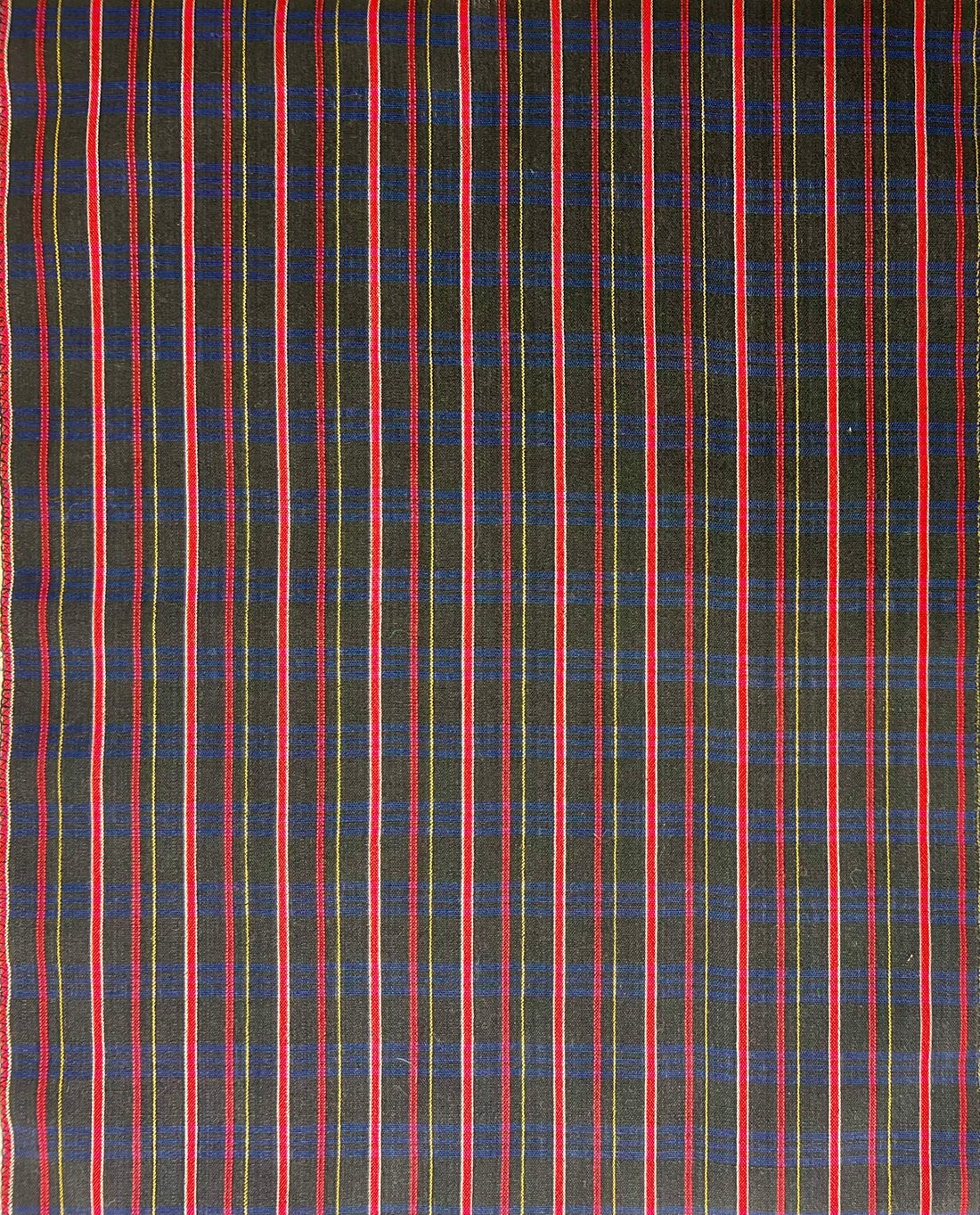 Japanese Wool Stripe -1/2 Vintage yd - Navy
