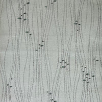 Vintage Japanese Fabric-1/2 yd - Gray Waves