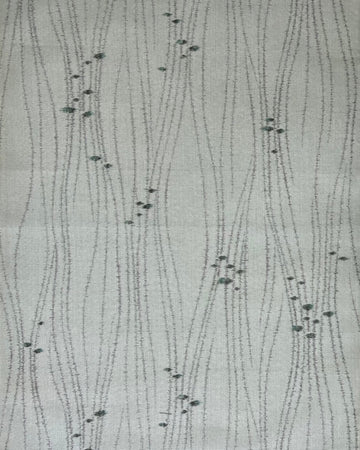 Vintage Japanese Fabric-1/2 yd - Gray Waves